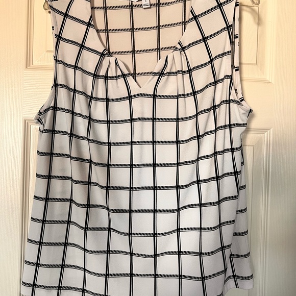 41 Hawthorne XL black-and-white blouse - Picture 4 of 4